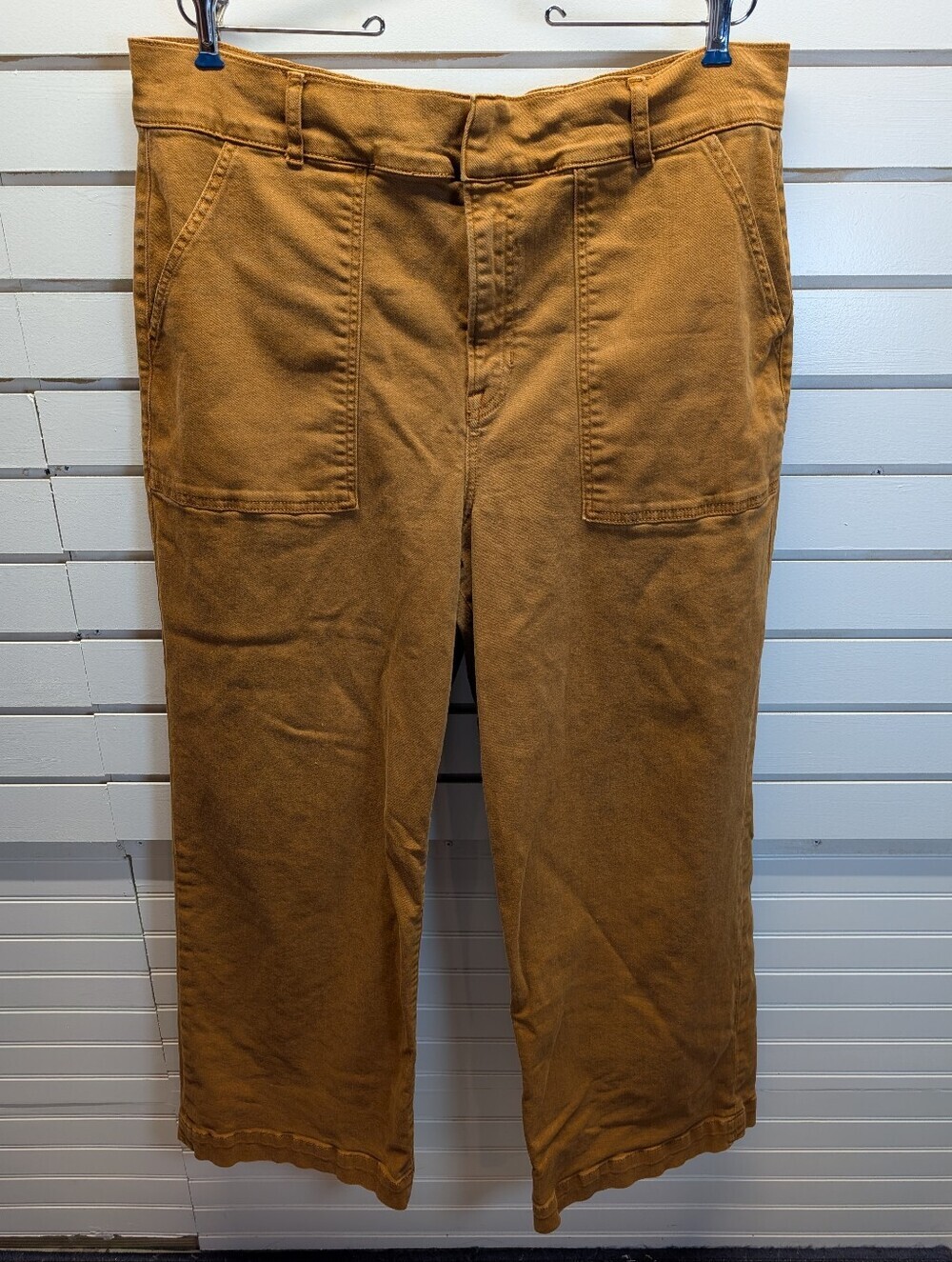 BODEN Wide Leg Cargo Pant‎ in Gingerbread Relaxed Trouser Casual High Waist 16 - Picture 5 of 10